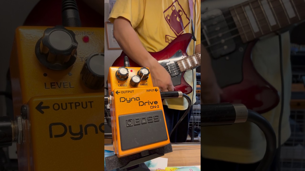 Dyna Drive(DN-2)/BOSS〔クランチアンプ編〕 #エフェクター #ギター