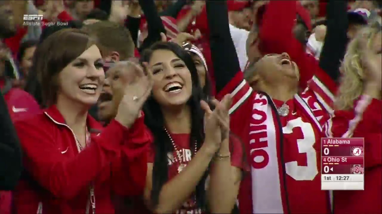 2014 Playoff Ohio State vs Alabama HD Full All State Sugar Bowl