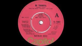 Natalie Cole - Be Thankful