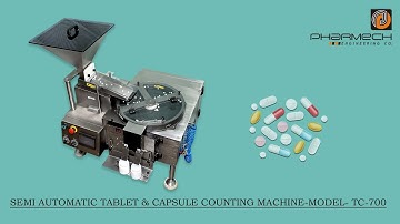 Tablet & Capsule Counting Machine | Pharmech Engineering | Pharma Machine | Tablet Filling Machine