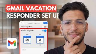 How To Set Up A Gmail Vacation Responder [2026 Full Guide]