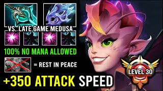 Level 30 Dark Willow Spammer 100% No Mana Allowed Moon Shard + Disperser Max Speed Dota 2