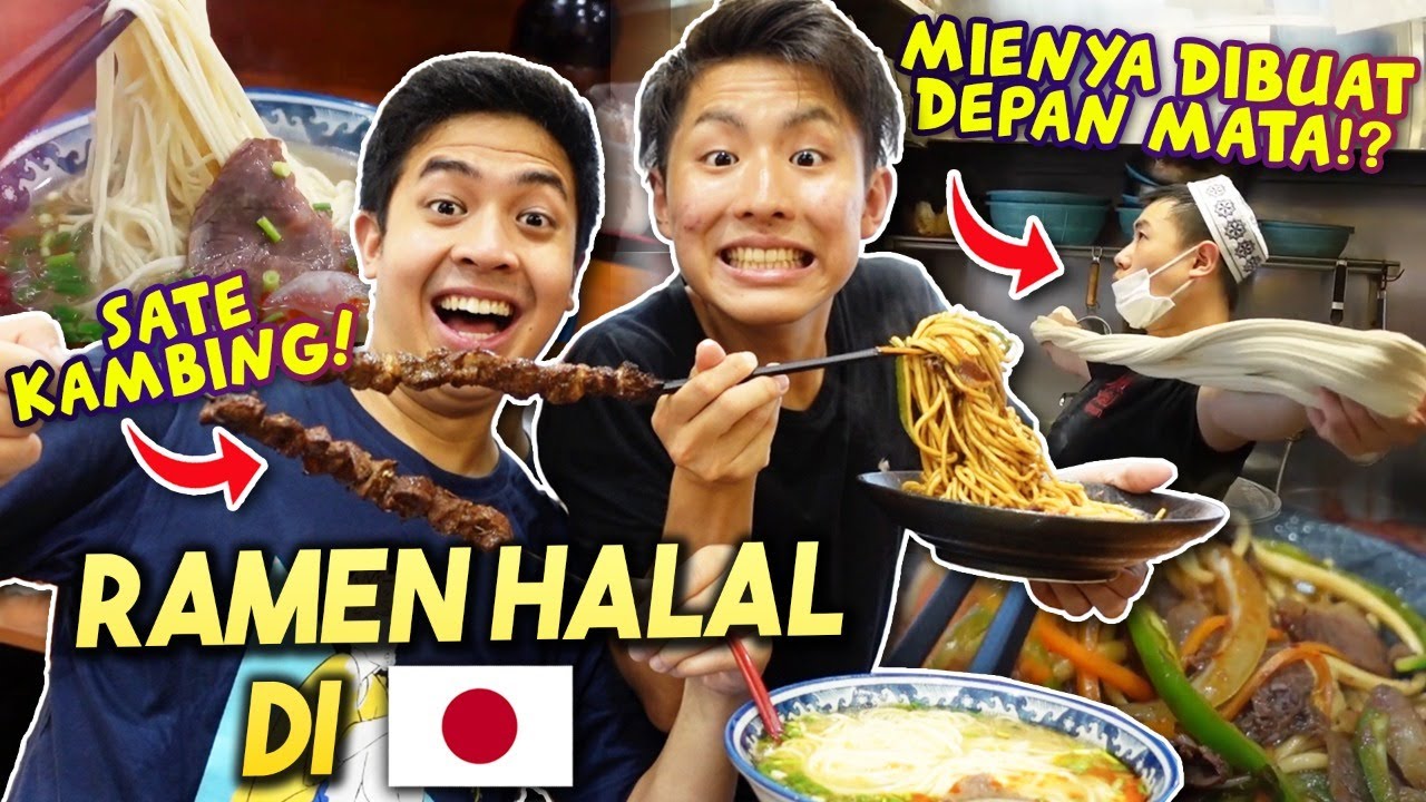 Kulineran di Tokyo, Jerome Polin Review Ramen Halal Terkenal!