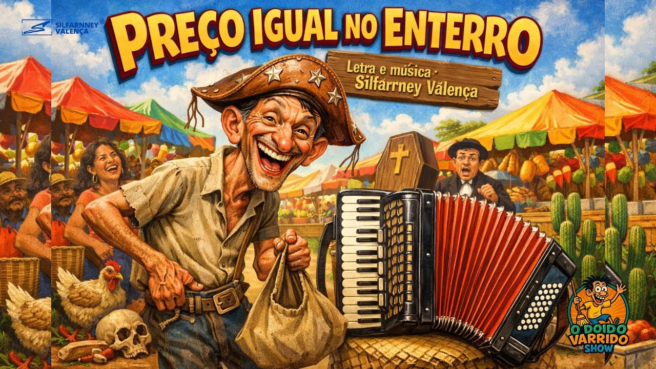 🎶 Forró — Preço Igual no Enterro Forró arretado ganância, humor e lições da vida prepare-se pra rir!
