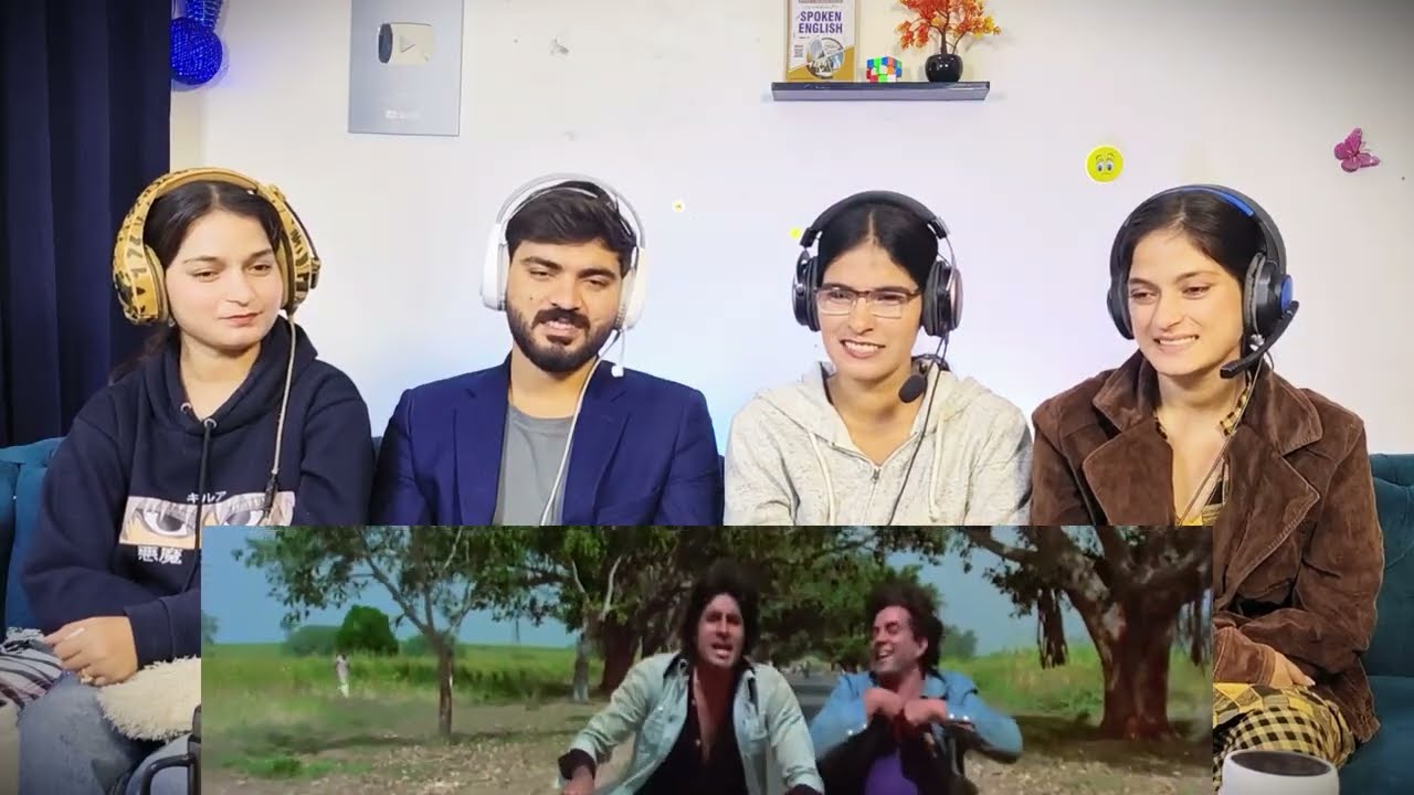 Yeh Dosti Hum Nahi Todenge Song Reaction Dharmendra Ji Sholay Movie | Amitabh B | Part 3