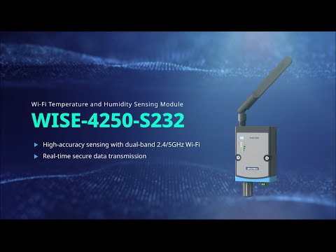 WISE-4250-S232 | Smart Wi‑Fi Temperature & Humidity Monitoring, Advantech (EN)