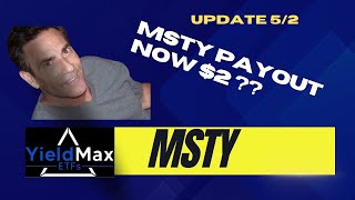 MSTY update for 5 2 trading