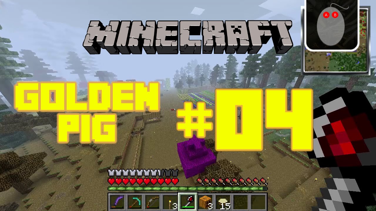 Double Flying Buttresses - Golden Pig (Minecraft) #4 - YouTube