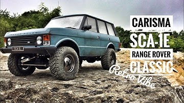Carisma Range Rover SCA-1E with a Retro Vibe. RC Crawler