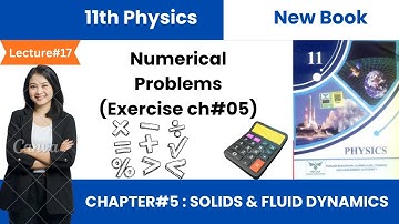 Class 11th Physics New Book | Chapter 5 Exercise Numerical Solution | 11th Physics Unit 5 Problems