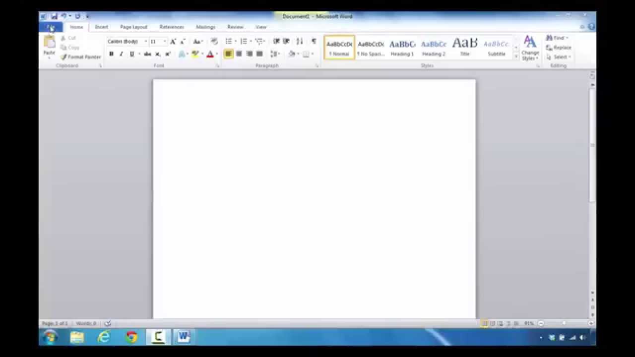 How to find resume template on microsoft word