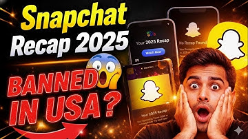 ⚠️ Fix It Before It’s Too Late! Snapchat Recap 2025 Not Showing?  