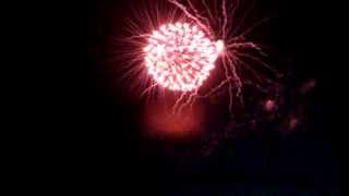 4th of July 2015 Fireworks Show in Mexia, Limestone County, Texas