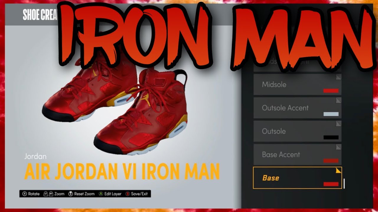 jordan 6 iron man