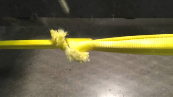 Web Sling Break Testing