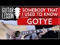 Somebody That I Used To Know Guitar Tutorial - Gotye Feat Kimbra Guitar Lesson 🎸 |Chords + No Capo|