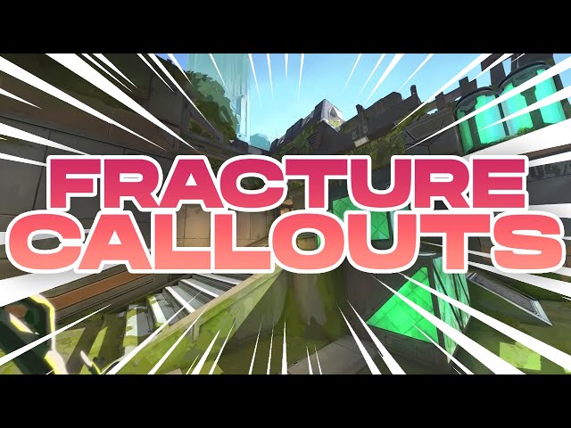 Fracture Valorant Todos Callouts e estratégias no mapa