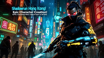 Shadowrun Hong Kong: Epic Character Creation & Intro!