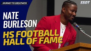Journey to Greatness Nate Burleson s Path from High School to NFL Star