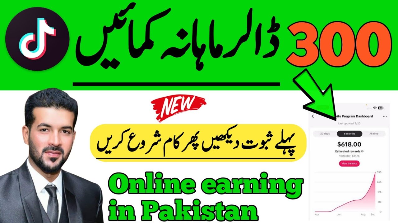 Online Earning in Pakistan Without Investment from tikTok Monetization- Online Paisy kase Kmaye