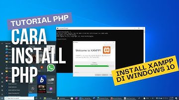Cara Install PHP berjalan di CMD WIndows - Tutorial PHP dan XAMPP