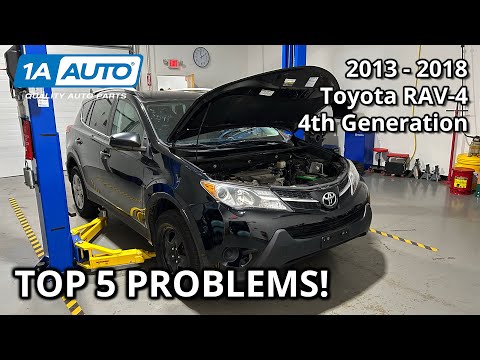 Top 5 Problems Toyota RAV4 SUV 2013-2018 4th Generation