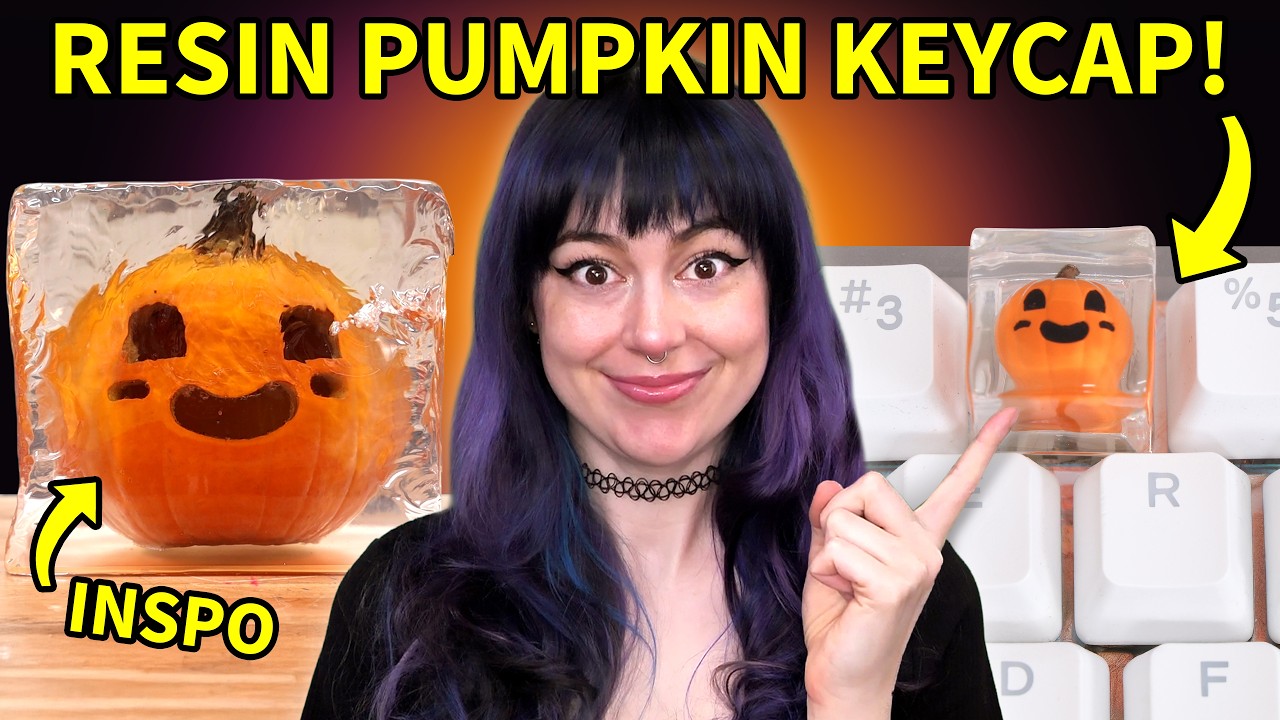 DIY Resin Pumpkin Keycaps (3000 of them…)