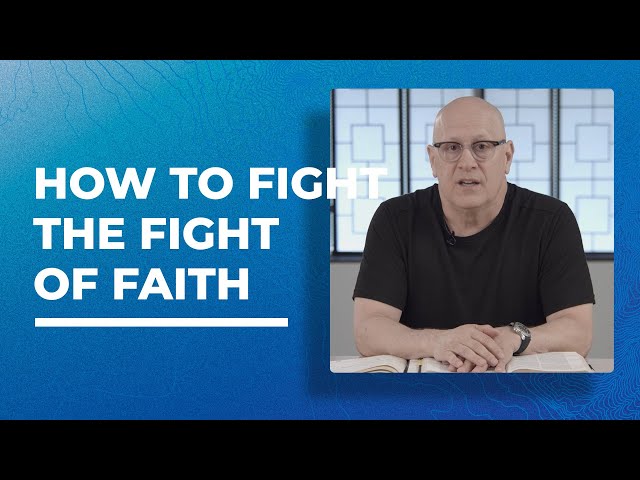 Fighting with faith!