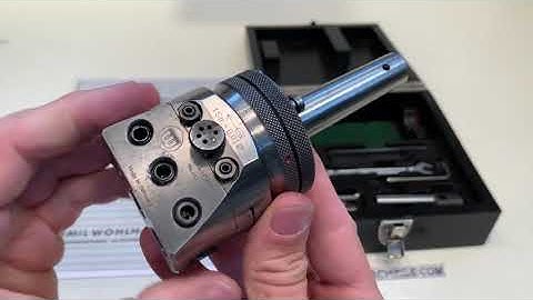 Wohlhaupter UPA2 with 2 Morse Taper