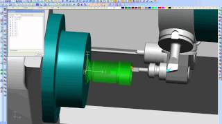 COSCOM - Maschinensimulation ProfiKINEMATIK mit Index Innen