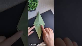 Easy Origami Parrot Tutorial - How to make paper animals - DIY @ore-diycrafts