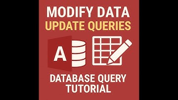 Modify Data in Microsoft Access Using Update Queries | Database Query Study Guide