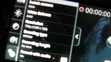 HTC HD2 Running Froyo Android 2.2 DOES SUPPORT 720p HD Recording