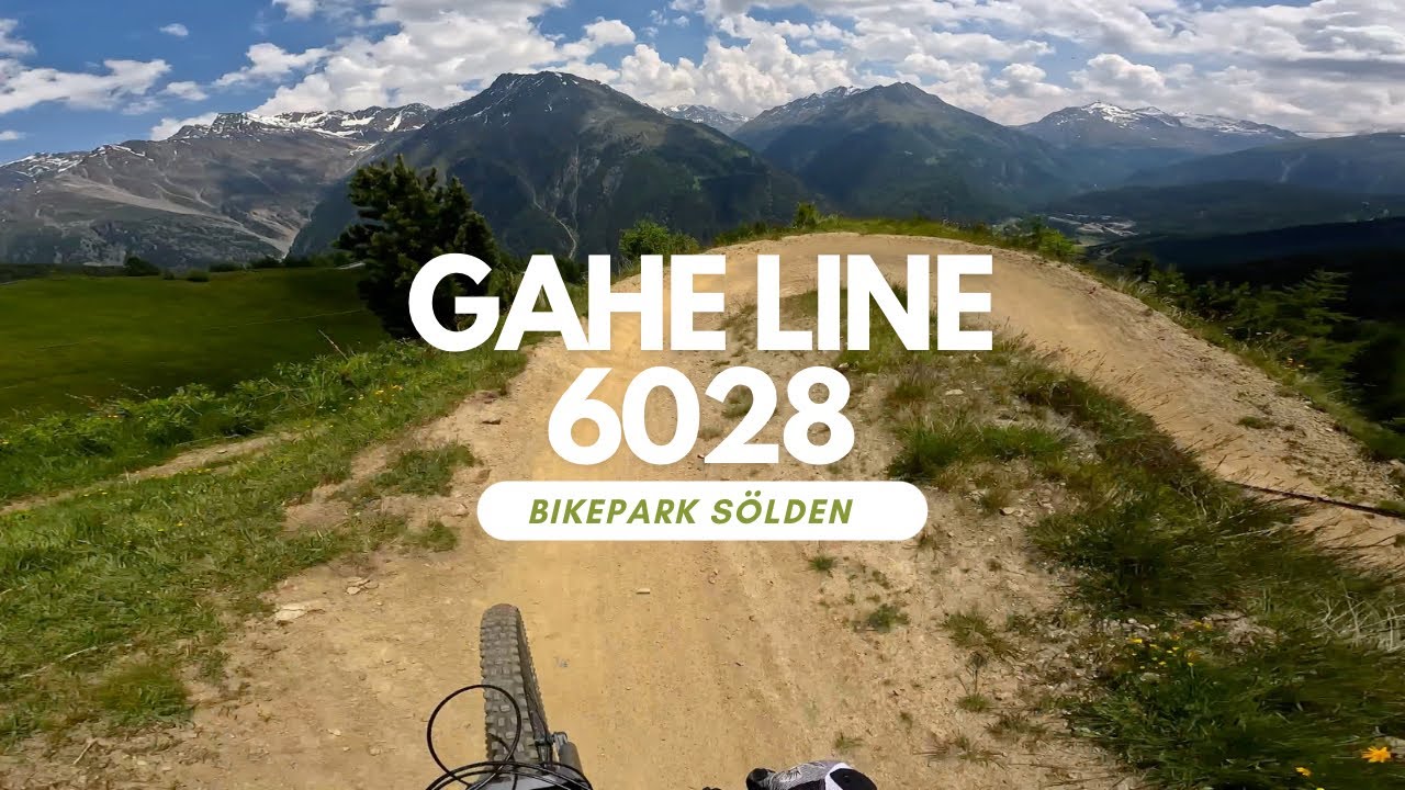 Gahe Line 6028 Blau Sölden Bikepark POV RAW