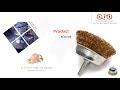 ✓  Crimped Wire Cup Brushes- Ideal for Rust Removal  فرش سلك  ازالة الصدأ من الحديد