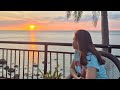 Sunset feelings @ eagle point beach dive resort in mabini Batangas #expatlife #2026 #philippines