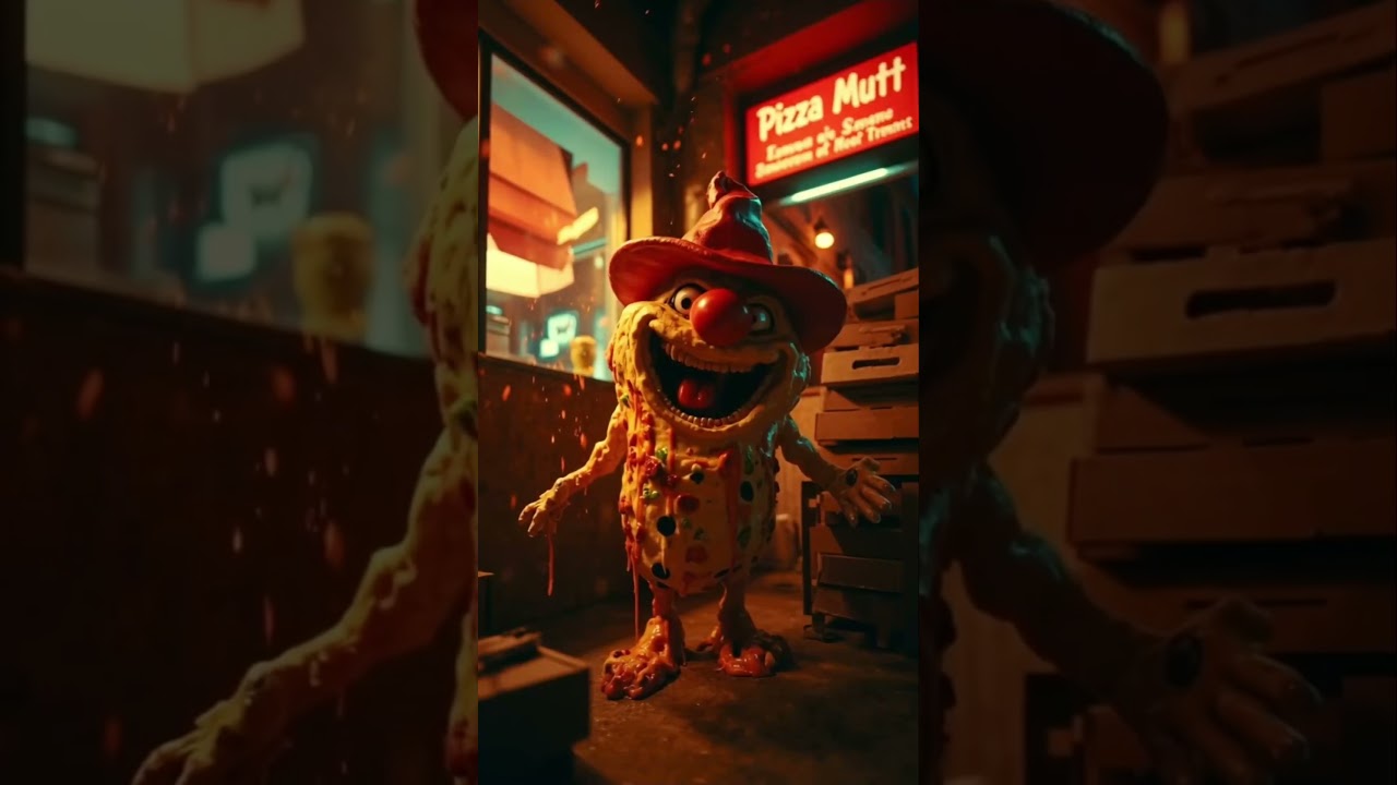 Fast Food Fail: Pizza Mutt’s Cheesy Crisis! 🐶⚠️