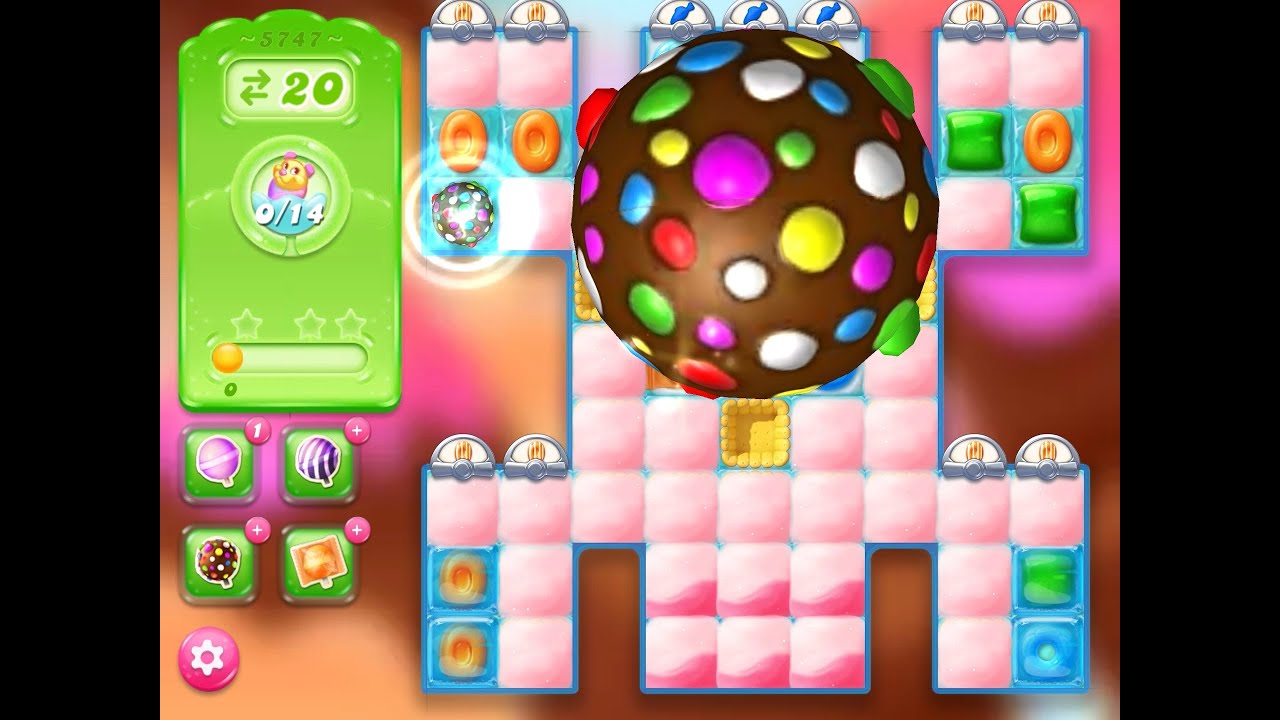 Candy Crush Jelly Saga 4K (Level 5746 5750) YouTube