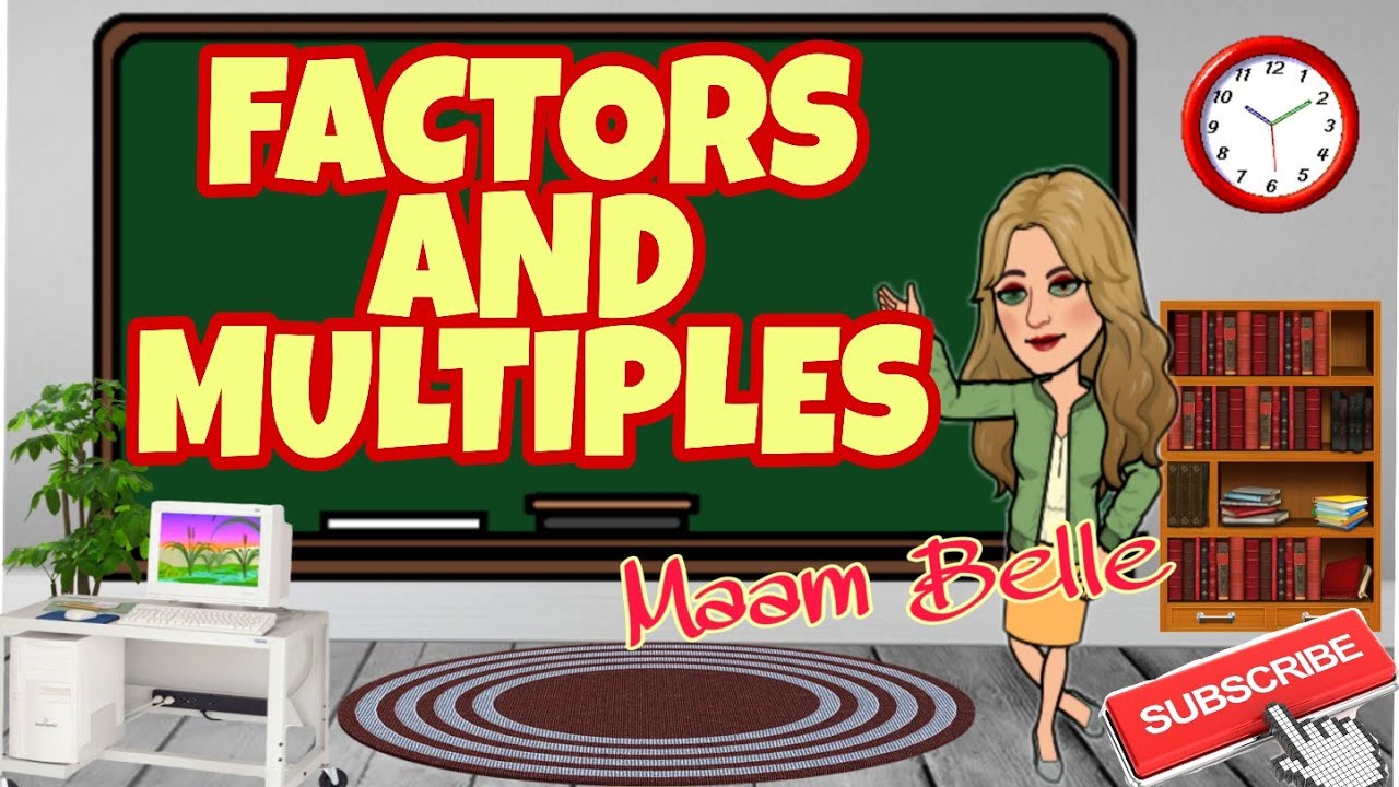 FACTORS AND MULTIPLES ELEMENTARY MATH MATH MADE EASY YouTube
