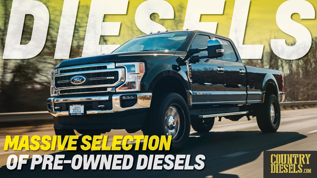 MASSIVE Selection of PreOwned Diesel Trucks! YouTube