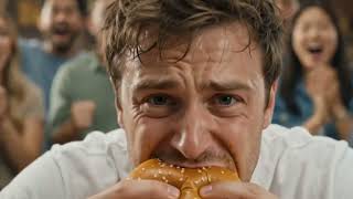 100 Burger Challenge💪💪💪