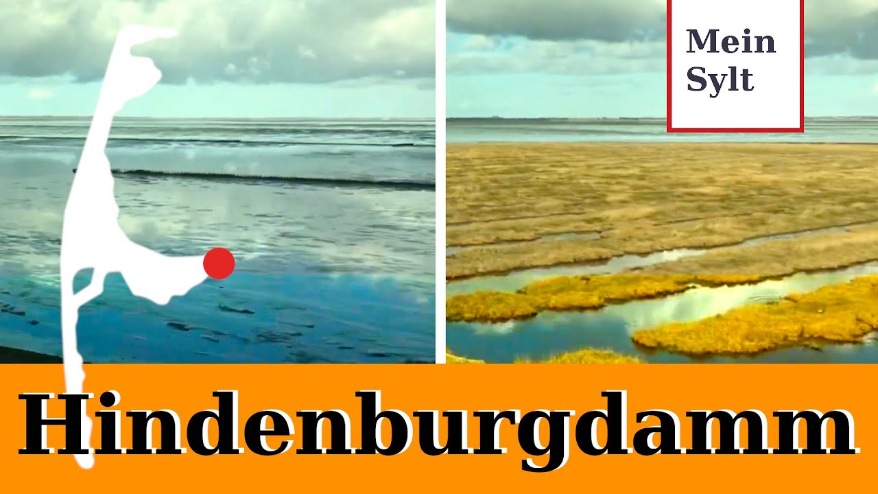 Hintenburgdamm Sylt | Train drive