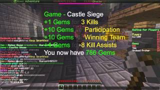 Minecraft Mini Games | Mineplex Castle Siege | part 1