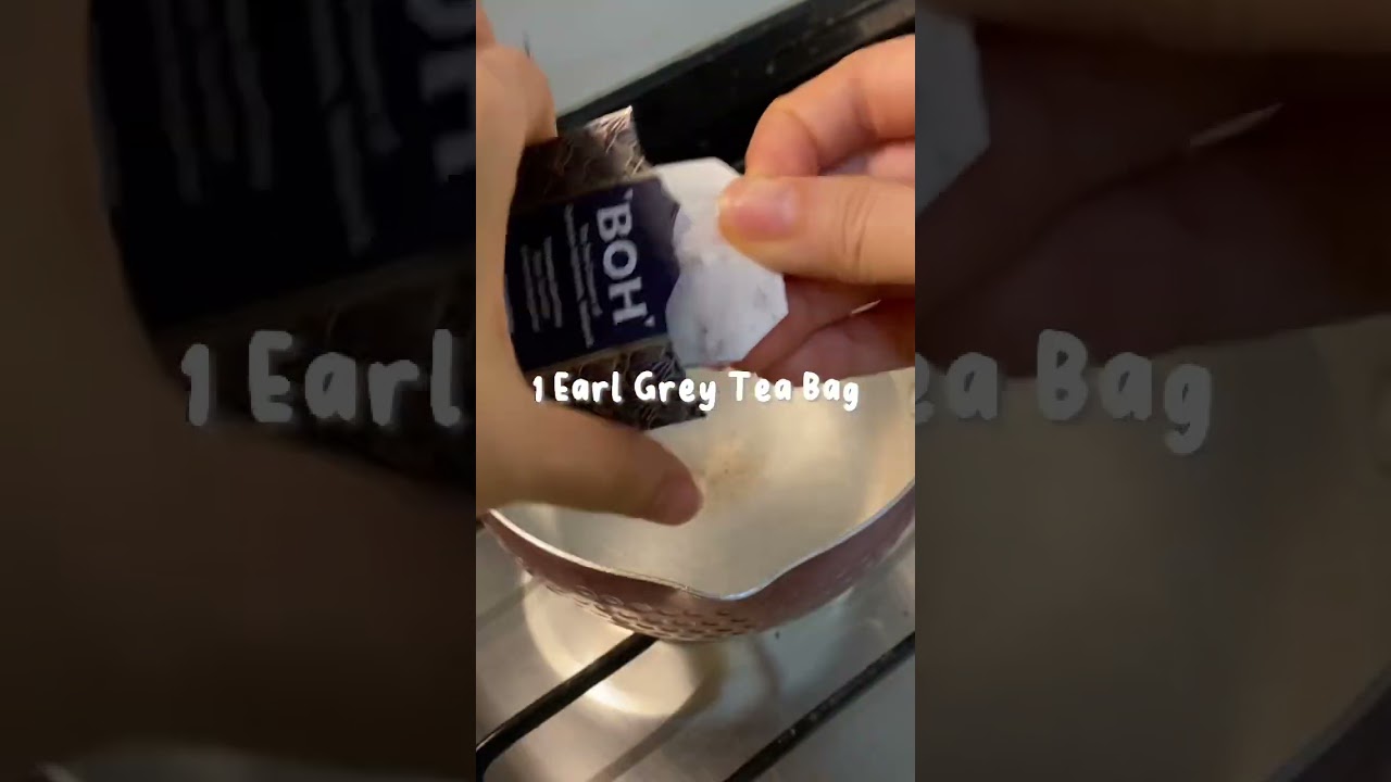 Roasted Earl Grey Milk Tea (奶茶） 