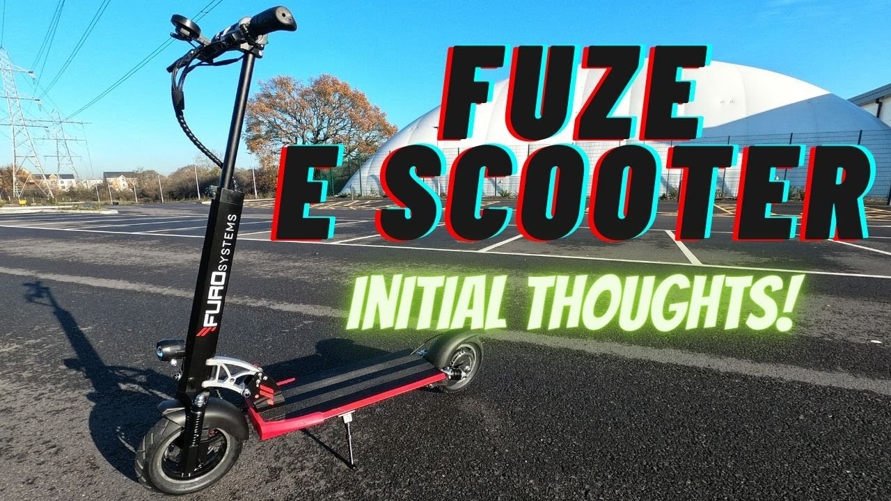 Fuze E Scooter From Furo Systems Initial Thoughts Uk Youtube