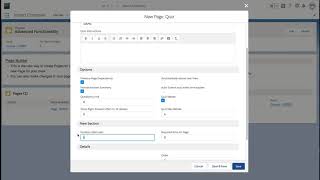 How to create a quiz -  Impact - Lightning