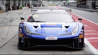 Ferrari 488 GT3 Hungary Crash screenshot 5
