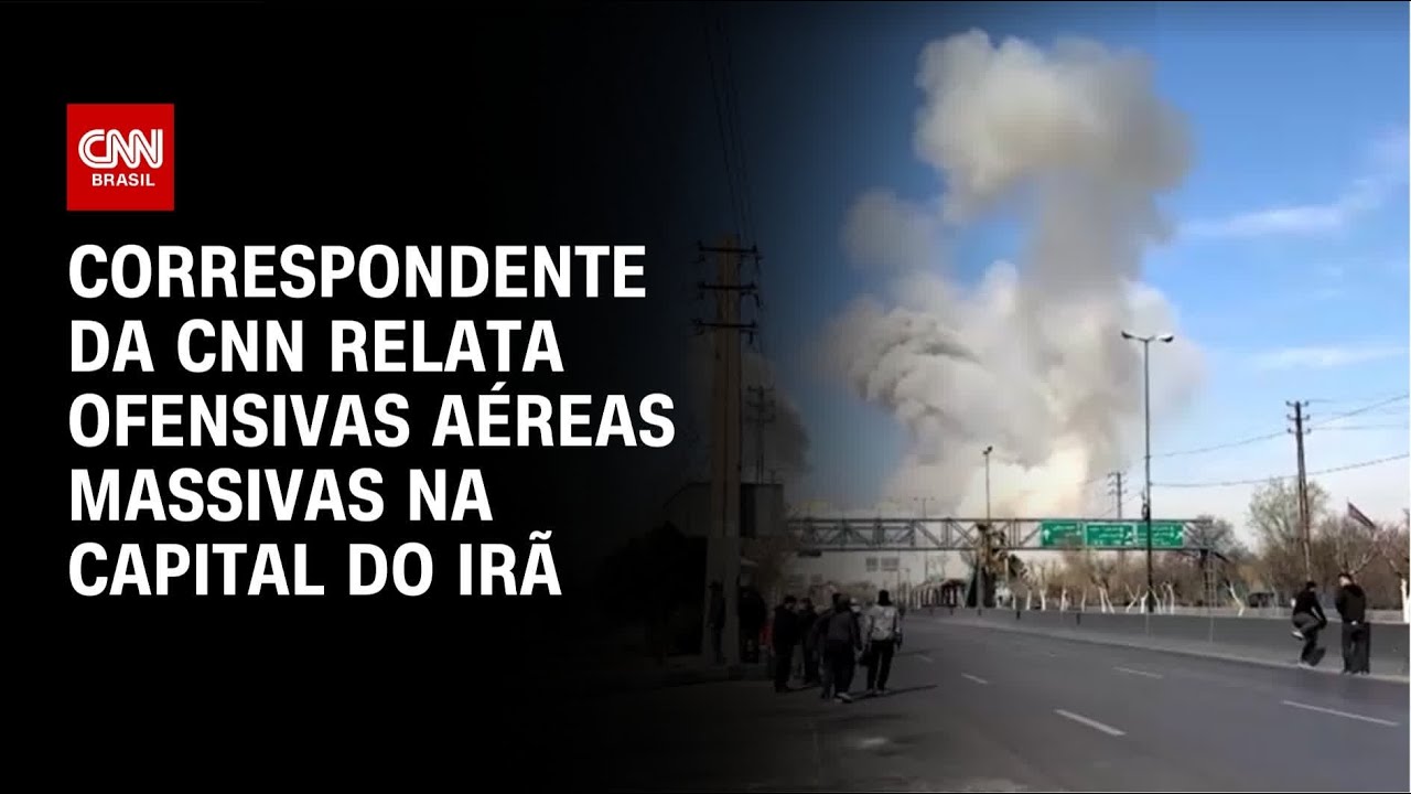 Correspondente da CNN no Irã presencia ataques intensos | CNN NOVO DIA