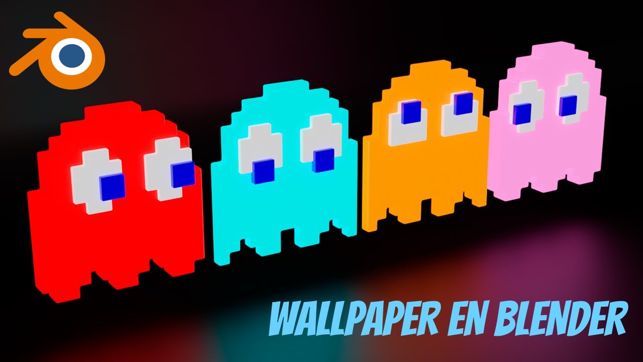 Como crear un wallpaper para PC en Blender facil y rapido YouTube