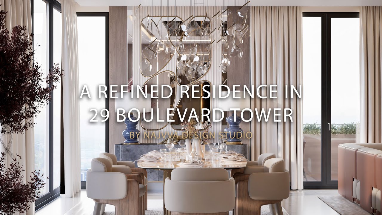 A REFINED RESIDENCE IN 29 BOULEVARD TOWER.